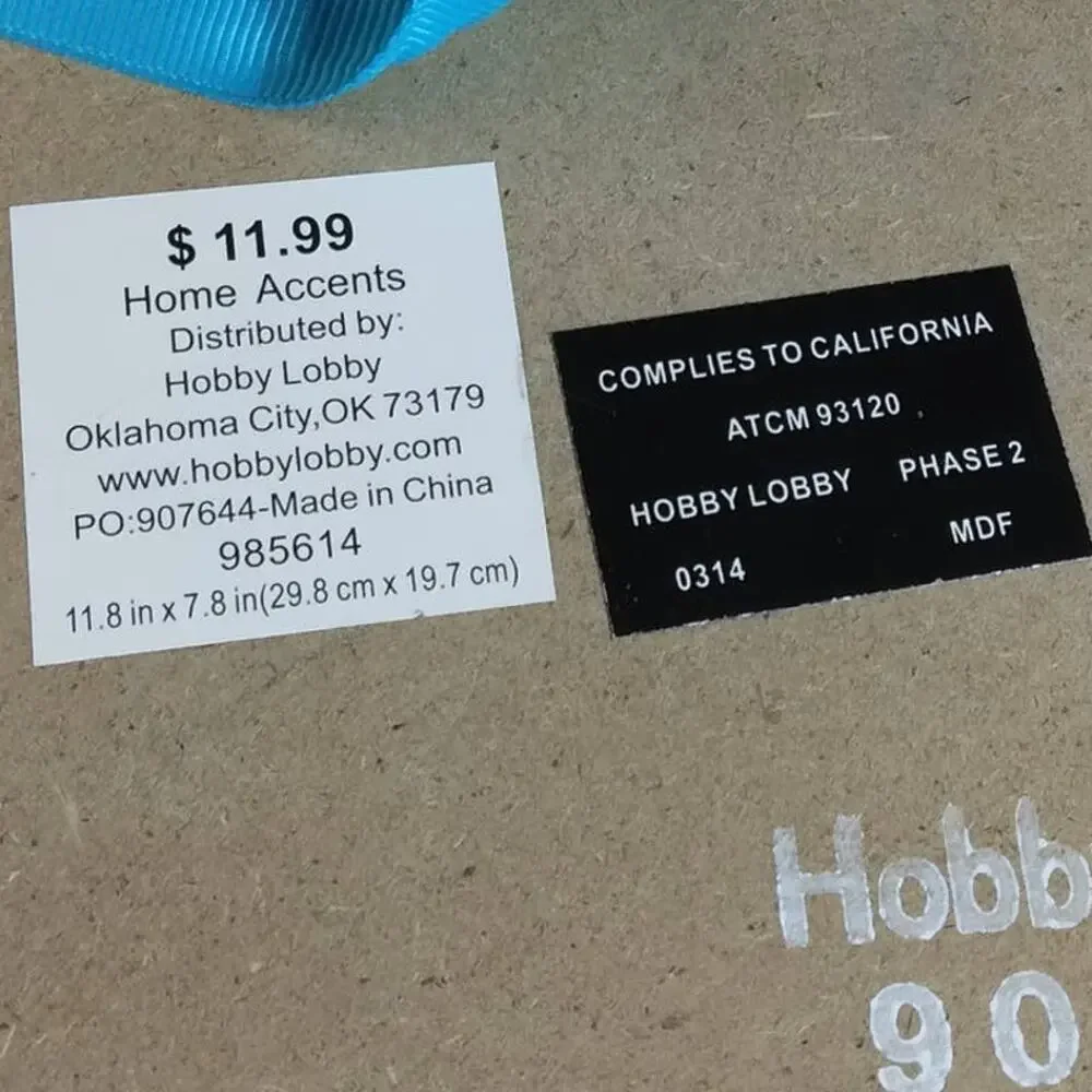 Hobby Lobby Dream Big Wall Graphic Sign Green Frame Colorful letters